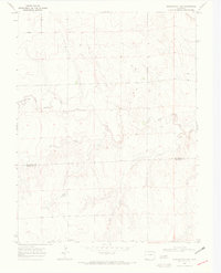 Burlington 3 SW 1969 topographic map thumbnail