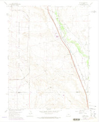Buttes 1961 topographic map preview