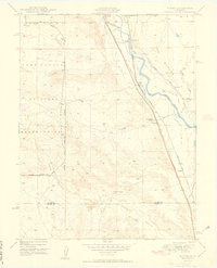 Buttes 1949 topographic map preview
