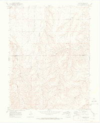 Byers SW 1969 topographic map thumbnail