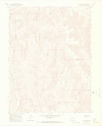 Calf Canyon 1964 topographic map thumbnail