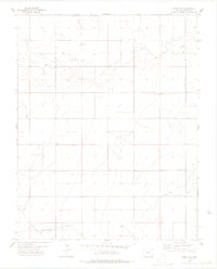 Campo NW 1978 topographic map thumbnail
