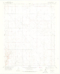 Campo SW 1978 topographic map thumbnail