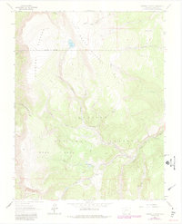 Cannibal Plateau 1963 topographic map thumbnail