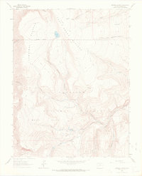 Cannibal Plateau 1963 topographic map thumbnail