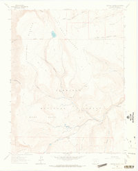 Cannibal Plateau 1963 topographic map thumbnail