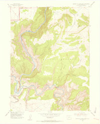 Canyon Of Lodore South 1954 topographic map thumbnail