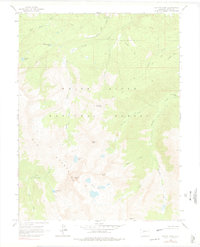 Capitol Peak 1960 topographic map thumbnail