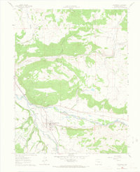Carbondale 1961 topographic map thumbnail