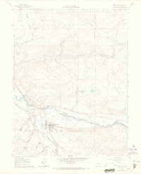 Carbondale 1961 topographic map thumbnail
