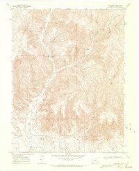 Carbonera 1968 topographic map thumbnail