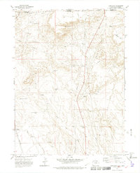 Carr East 1972 topographic map thumbnail