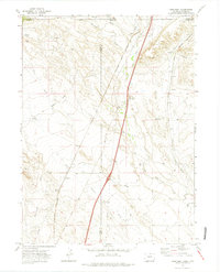 Carr West 1972 topographic map thumbnail
