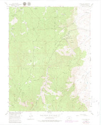 Devils Head 1954 topographic map thumbnail