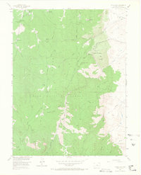 Devils Head 1954 topographic map thumbnail