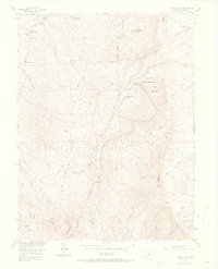 Devils Head 1954 topographic map preview
