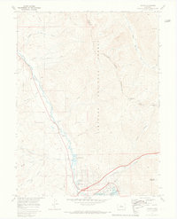 Dillon 1970 topographic map preview
