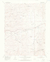 Divide 1954 topographic map preview