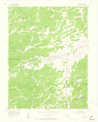 Divide 1954 topographic map preview