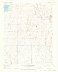 Dolores West 1965 topographic map thumbnail