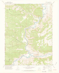 Dotsero 1974 topographic map thumbnail