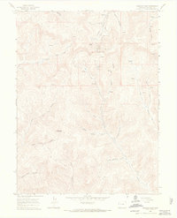 Douglas Pass 1964 topographic map thumbnail