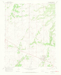 Dove Creek 1964 topographic map thumbnail
