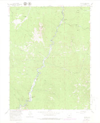 Deckers 1954 topographic map thumbnail