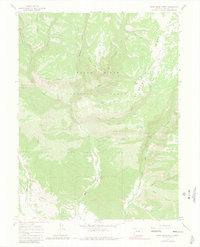 Deep Creek Point 1966 topographic map thumbnail
