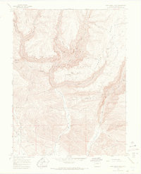 Deep Creek Point 1966 topographic map thumbnail