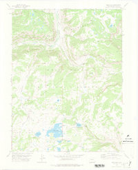 Deep Lake 1977 topographic map thumbnail