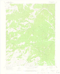 Deer Peak 1963 topographic map thumbnail