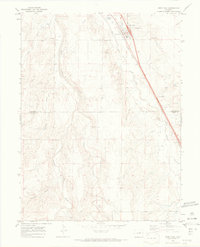 Deer Trail 1969 topographic map thumbnail