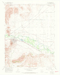 Del Norte 1966 topographic map thumbnail