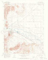 Del Norte 1966 topographic map thumbnail