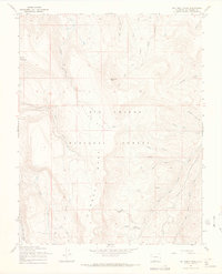 Del Norte Peak 1967 topographic map thumbnail