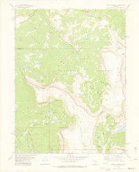 Devils Causeway 1977 topographic map preview