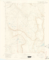Devils Causeway 1977 topographic map preview