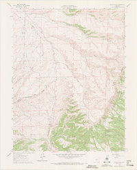 Devils Gulch 1960 topographic map thumbnail