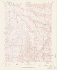 Devils Gulch 1960 topographic map thumbnail