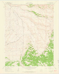 Devils Gulch 1960 topographic map thumbnail