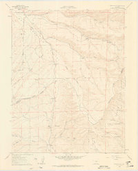 Devils Gulch 1960 topographic map thumbnail