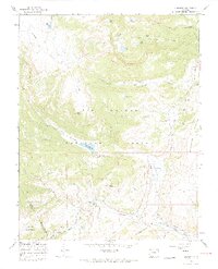 Cumbres 1967 topographic map thumbnail