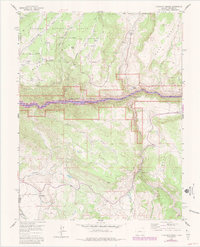 Curecanti Needle 1956 topographic map thumbnail