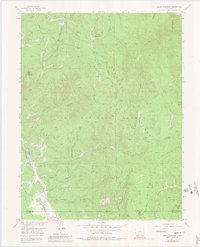 Dakan Mountain 1956 topographic map thumbnail