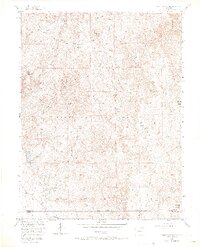 Dakan Mountain 1956 topographic map thumbnail