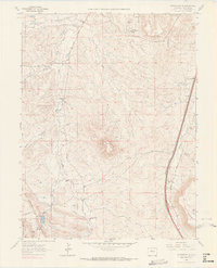 Dawson Butte 1965 topographic map thumbnail
