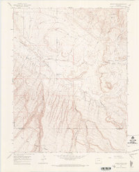 Dawson Draw 1964 topographic map thumbnail
