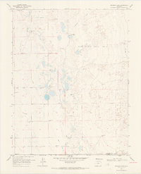 Deadman Camp 1968 topographic map thumbnail