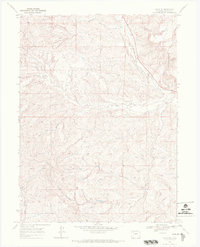 Craig NE 1969 topographic map thumbnail